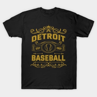 Vintage Detroit Baseball T-Shirt